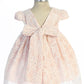 Baby Girl Lace V Back Bow Party Dress- AS532 Kids Dream