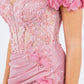 Rose_4 Floral Off The Shoulder Gown AS8050J - Special Occasion-Curves