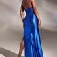 Royal Strapless with Hot Stones Corset Gown CDS419 - Women Evening Formal Gown - Special Occasion