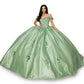 Sage_2 Off Shoulder Floral Applique Quinceanera Dress AS8060J