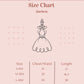 Size Chart Baby Top Silk Party Dress-AS135B