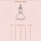 Size Chart Girl Dress - Lace Applique Illusion Bateau Dress - AS7007 Kids Dream