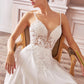 A-Line Chiffon Bridal Gown by Cinderella Divine TY11