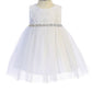 Baby Girl Lace & Rhinestone Trim Party Dress - AS456B-A Kids Dream