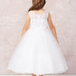 White_1 Girl Dress with Embroidery Lace Applique - AS5753