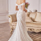 Off the Shoulder Lace Bridal Gown by Andrea & Leo Couture - A0666W JOLIE