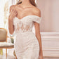 Off the Shoulder Lace Bridal Gown by Andrea & Leo Couture - A0666W JOLIE