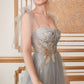 Sheer Corset Tulle A-line Gown by Andrea & Leo Couture A0824 - Special Occasion/Curves