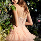 Strapless Corset Tulle Ruffle Ballgown Gown by Andrea & Leo Couture A1017 - Special Occasion