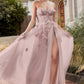Lace Strapless Sweetheart Ballgown by Andrea & Leo Couture A1127 - Special Occasion