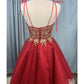SHORT TULLE AND LACE DRESS by Cinderella Divine CD0188