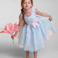Girl Party Butterfly Burnout Organza Girl Dress by AS382 Kids Dream - Girl Formal Dresses