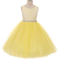Lace with Rhinestone Trim Girl Party Dress by AS456A Kids Dream - Girl Formal Dresses