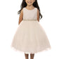 Lace with Rhinestone Trim Girl Party Dress by AS456A Kids Dream - Girl Formal Dresses