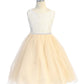 Lace with Thick Pearl Trim Girl Party Dress by AS456C Kids Dream - Girl Formal Dresses