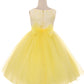 Girl Party Lace Illusion Dress by AS414 Kids Dream - Girl Formal Dresses