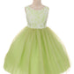 Girl Party Lace Illusion Dress by AS414 Kids Dream - Girl Formal Dresses