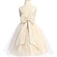 Lace Sequin Back V Girl Party Dress Plus Size by AS522+ Kids Dream - Girl Formal Dresses