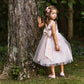 Lace Sequin Back V Girl Party Dress Plus Size by AS522+ Kids Dream - Girl Formal Dresses