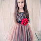 Multi-Sequin Trio Color Tulle Girl Party Dress by AS327 Kids Dream - Girl Formal Dresses