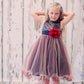 Multi-Sequin Trio Color Tulle Girl Party Dress by AS327 Kids Dream - Girl Formal Dresses