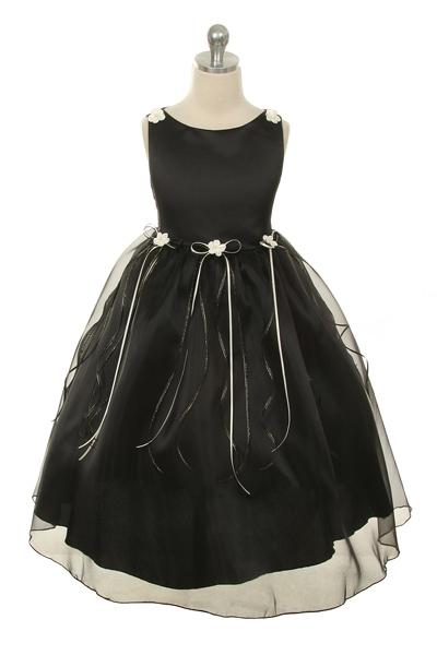 Rosebud Organza Girl Party Dress by AS149 Kids Dream - Girl Formal Dresses