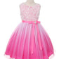 Rosette Bodice Ombre Girl Party Dress by AS322 Kids Dream - Girl Formal Dresses
