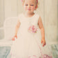Baby White Satin Flower Petal Flower Girl Dress- AS195B Kids Dream