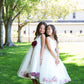 Satin Flower Petal White Flower Girl Dress 1of2 by AS160B Kids Dream - Girl Formal Dresses