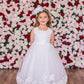 Sequin Top Petal Flower Girl Dress 1of 2 by AS160C Kids Dream - Girl Formal Dresses