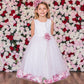 Sequin Top Petal Flower Girl Dress 1of 2 by AS160C Kids Dream - Girl Formal Dresses