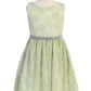 Formal Evening Girl lace dress