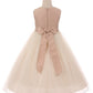 Poly Silk Tulle Girl Party Dress Plus Size by AS428 Kids Dream - Girl Formal Dresses