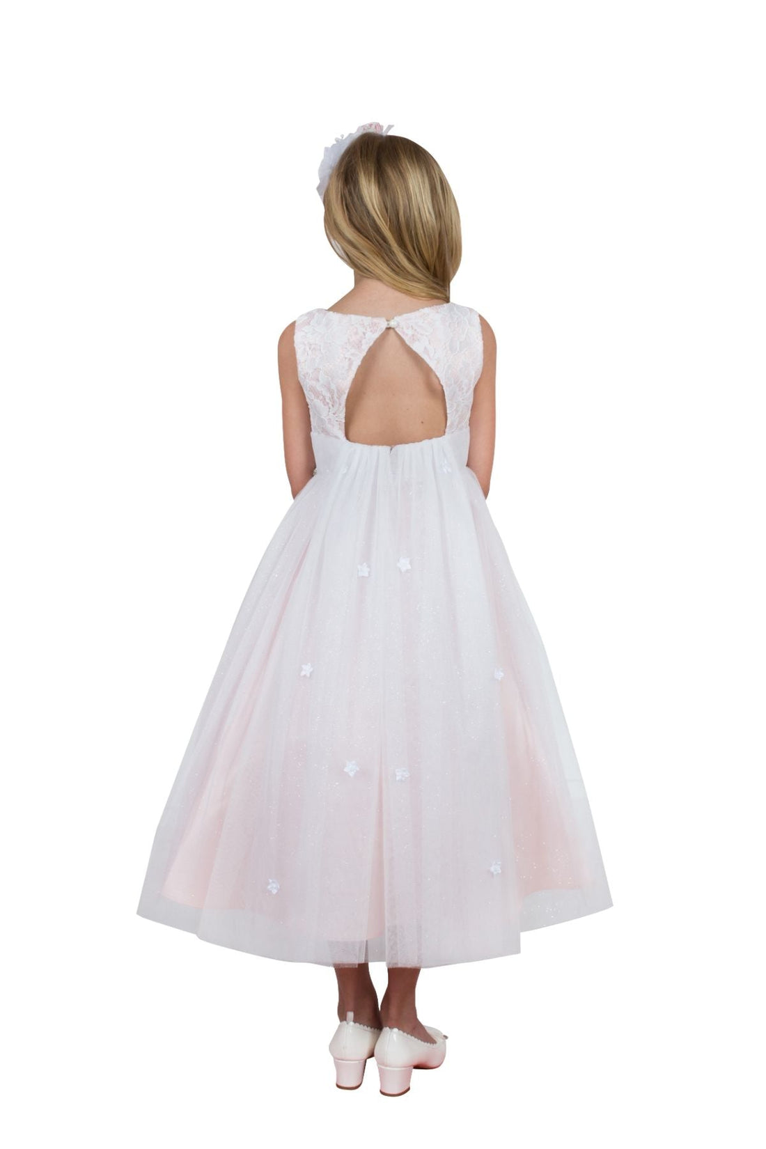 Girl Party Waterfall Dress by AS494 Kids Dream - Girl Formal Dresses