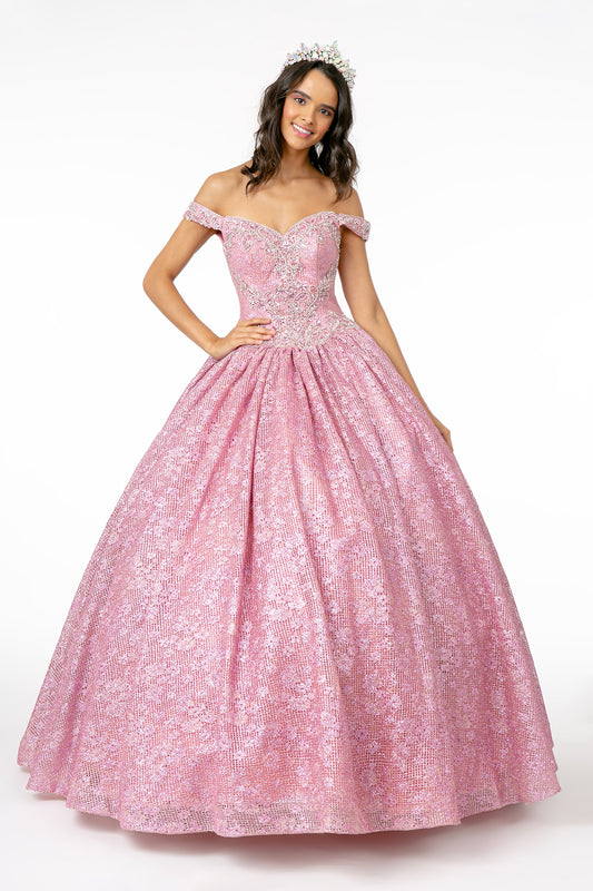 Elizabeth K - GL1821 - Sweetheart Neckline Quinceanera Dress