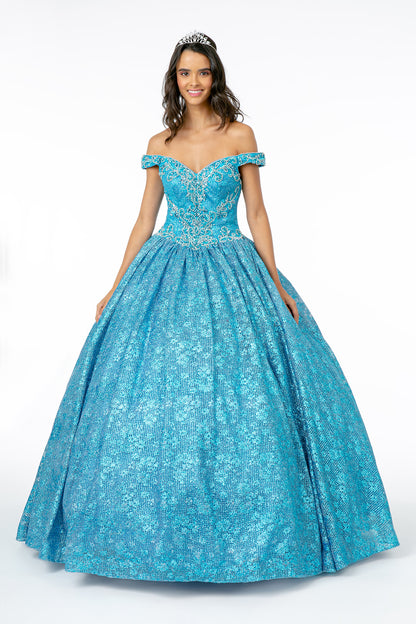 Elizabeth K - GL1821 - Sweetheart Neckline Quinceanera Dress