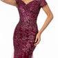 Off the Shoulder Mermaid Gown with Cut Out Back by Gloria GL1823 GLS -Special Occasion/Curves
