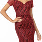 Elizabeth K - GL1846 - Tulle Cap Sleeve Mermaid Dress