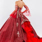 Elizabeth K - GL1912 - Sweetheart Ruffle Tail Ballgown Quinceanera Dress