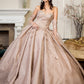 Elizabeth K - GL1912 - Sweetheart Ruffle Tail Ballgown Quinceanera Dress