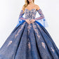 Elizabeth K - GL1912 - Sweetheart Ruffle Tail Ballgown Quinceanera Dress