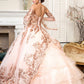 Elizabeth K - GL1914 - Embellished Sweetheart Neckline Quinceanera Dress