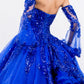 Elizabeth K - GL1914 - Embellished Sweetheart Neckline Quinceanera Dress