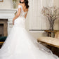 GL1938 GLS by Gloria - Embroidery Sweethearted Mermaid Bridal Gown