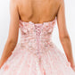 Elizabeth K - GL1939 - Embellished Bodice Sweetheart Quinceanera Dress