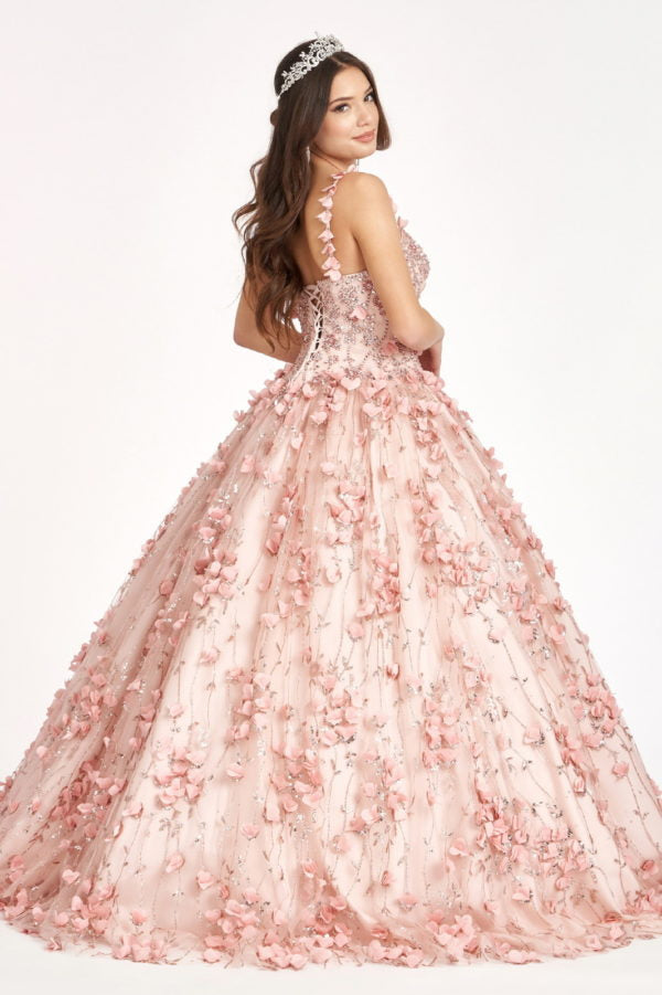 Elizabeth K - GL1959 - Embellished Bodice Sweetheart Quinceanera Dress