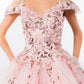 Elizabeth K - GL1969 - Mesh Sweetheart  Quinceanera Dress