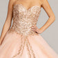 Elizabeth K - GL1973 - Sequin and Glitter Embellished Sweetheart Ballgown Quinceanera Dress