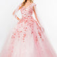 Elizabeth K - GL1974 - Embellished Cap Sleeve V-Neck Quinceanera Dress