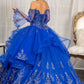 Elizabeth K - GL1976 - Sweetheart Neck Cut-Away Shoulder Quinceanera Dress